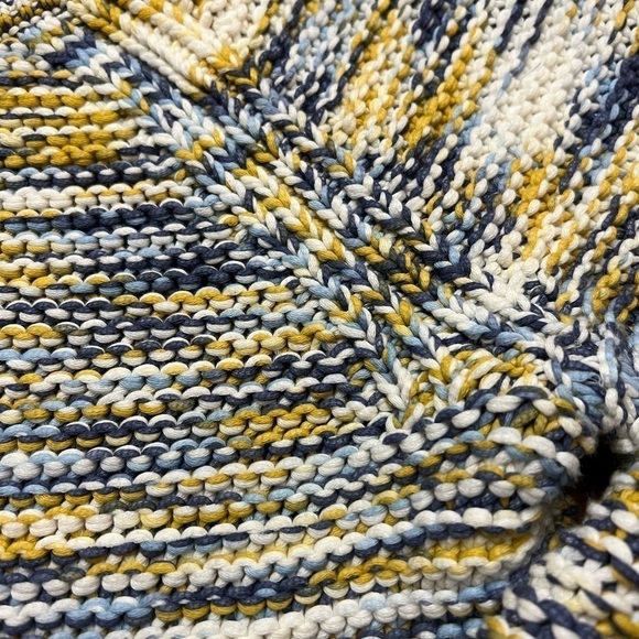 Theory Chunky Boxy Cotton Blend Crewneck Pullover / Medium - Picture 8 of 10